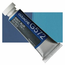 Holbein 15ml Artist Gouache G572 - Navy Blue