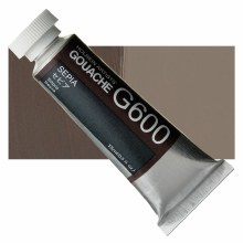 Holbein 15ml Artist Gouache G600 - Sepia