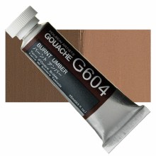 Holbein 15ml Artist Gouache G604 - Burnt Umber