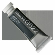 Holbein 15ml Artist Gouache G622 - Grey No.3