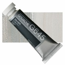 Holbein 15ml Artist Gouache G645 - Silver