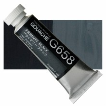 Holbein 15ml Artist Gouache G658 - Primary Black