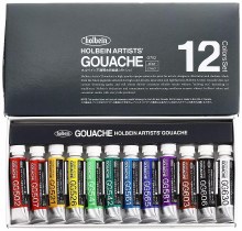 Holbein Artists' Gouache 5ml Set of 12