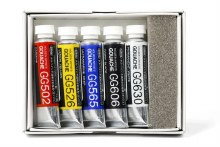 Holbein Artists' Gouache Sample 5ml Set of 5