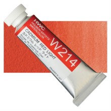 Holbein 15ml Artist Watercolour W214 - Cadmium Red Light