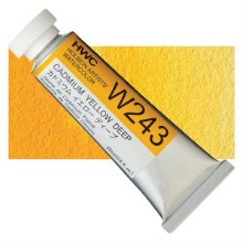 Holbein 15ml Artist Watercolour W243 - Cadmium Yellow Deep