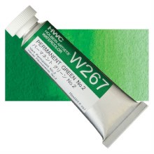 Holbein 15ml Artist Watercolour W267 - Permanent Green No.2