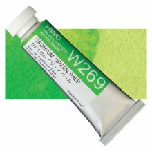 Holbein 15ml Artist Watercolour W269 - Cadmium Green Pale
