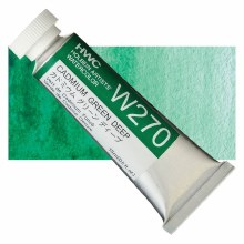 Holbein 15ml Artist Watercolour W270 - Cadmium Green Deep