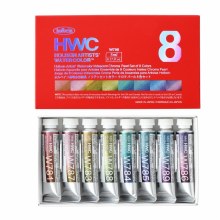 Holbein Artist Watercolour Iridescent Chroma Pearl Set of 8x5ml