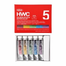 Holbein Artist Watercolour Nightfall Blue Set of 5x5ml