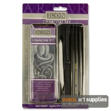 Icon Charcoal Set in Tin