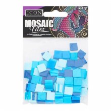 Icon Mosaic Tile Blue