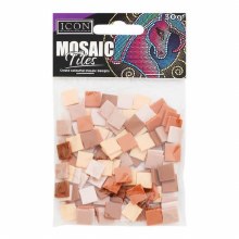 Icon Mosaic Tile Brown Icon Mosaic Tile Brown