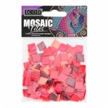 Icon Mosaic Tile Red Icon Mosaic Tile Red
