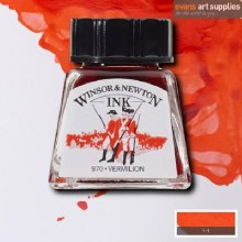 WINSOR & NEWTON INK 14ML VERMILION