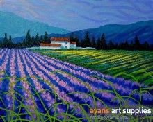 John Nolan Card Lavender Field