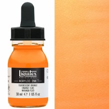 Liquitex 30ml Ink - Fluorescent Orange