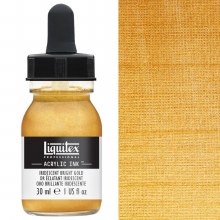 Liquitex 30ml Ink - Iridescent Bright Gold