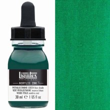 Liquitex 30ml Ink - Phthalo Green Blue Shade