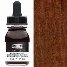 Liquitex 30ml Ink - Transparent Burnt Umber