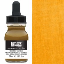 Liquitex 30ml Ink - Transparent Raw Sienna