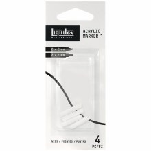 Liquitex Replacement Nibs for W2/4 Markers - 4 Nibs