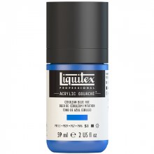 Liquitex Acrylic Gouache 59ml Cerulean Blue Hue