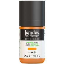 Liquitex Acrylic Gouache 59ml Cadmium-Free Orange Liquitex Acrylic Gouache 59ml Cadmium-Free Orange