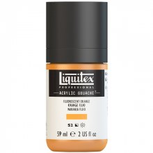 Liquitex Acrylic Gouache 59ml Fluorescent Orange Liquitex Acrylic Gouache 59ml Fluorescent Orange