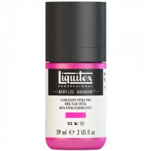 Liquitex Acrylic Gouache 59ml Fluorescent Opera Pink