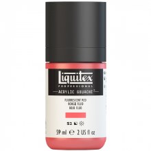 Liquitex Acrylic Gouache 59ml Fluorescent Red Liquitex Acrylic Gouache 59ml Fluorescent Red