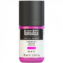 Liquitex Acrylic Gouache 59ml Fluorescent Violet Liquitex Acrylic Gouache 59ml Fluorescent Violet