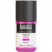 Liquitex Acrylic Gouache 59ml Fluorescent Violet