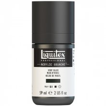 Liquitex Acrylic Gouache 59ml Ivory Black