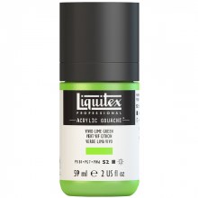 Liquitex Acrylic Gouache 59ml Vivid Lime Green