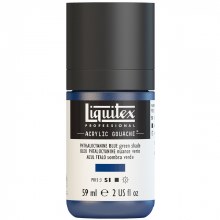 Liquitex Acrylic Gouache 59ml Phthalo Blue Green Shade