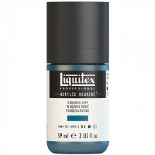 Liquitex Acrylic Gouache 59ml Turquoise Deep Liquitex Acrylic Gouache 59ml Turquoise Deep