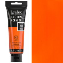 LIQUITEX BASIC 118ML FLOURESCENT ORANGE LIQUITEX BASIC 118ML FLOURESCENT ORANGE
