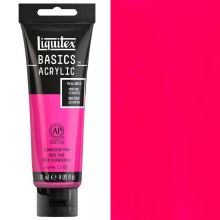 LIQUITEX BASIC 118ML FLOURESCENT PINK LIQUITEX BASIC 118ML FLOURESCENT PINK
