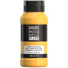 Liquitex 118ml Fluid Acrylic Cadmium Yellow Deep Hue