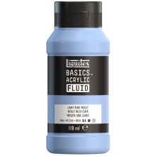 Liquitex 118ml Fluid Acrylic Light Blue Violet