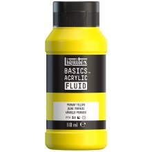 Liquitex 118ml Fluid Acrylic Primary Yellow Liquitex 118ml Fluid Acrylic Primary Yellow