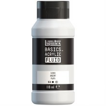 Liquitex 118ml Fluid Acrylic Silver