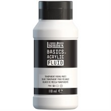 Liquitex 118ml Fluid Acrylic Transparent Mixing White Liquitex 118ml Fluid Acrylic Transparent Mixing White