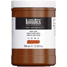 Liquitex Heavy Body 946ml Burnt Sienna