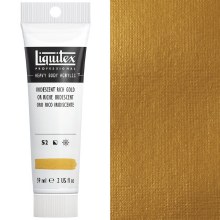 LIQUITEX HEAVY BODY 59ML IRIDESCENT BRIGHT GOLD LIQUITEX HEAVY BODY 59ML IRIDESCENT BRIGHT GOLD