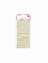 Love to Craft - Number Stickers Gold 133