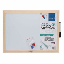 Magnetic Dry Wipe Whiteboard 30x40cm