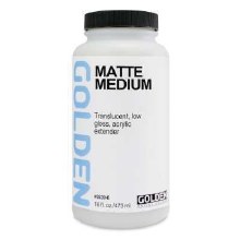 Golden Matte Medium 473ml